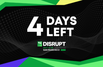 4 days left to save close to $500 on Disrupt 2026 passes