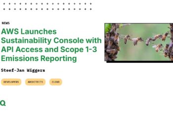 AWS Launches Sustainability Console with API Access and Scope 1-3 Emissions Reporting